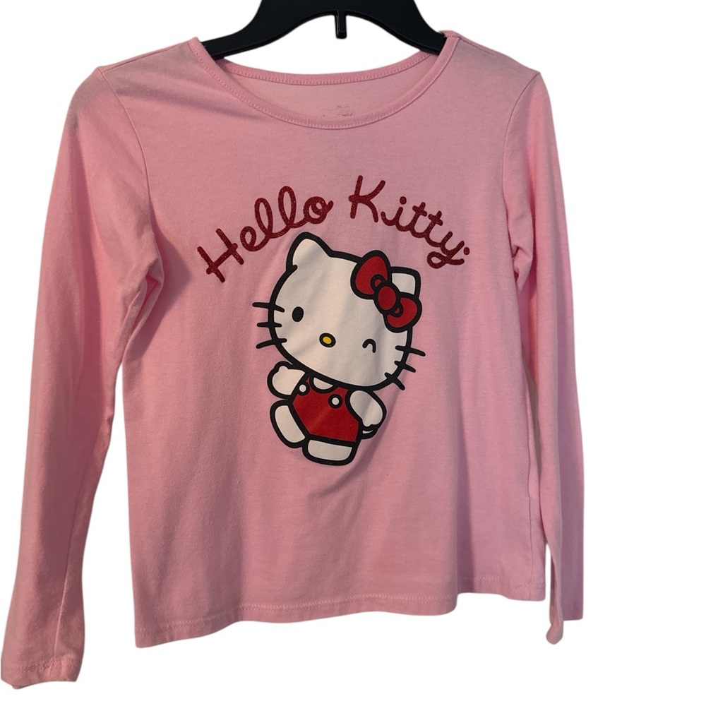 Hello Kitty Pink Long Sleeve Shirt for Kids